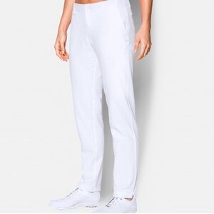 Under Armour white fitted golf pants size 10